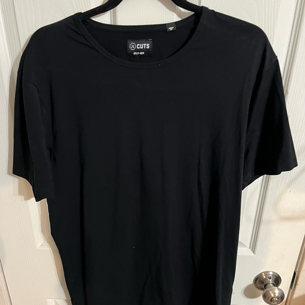 Cuts Split-helm Tee